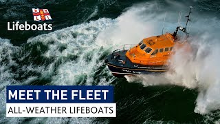 Meet the fleet RNLI allweather lifeboat compilation [upl. by Kcirdor]