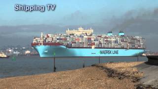 Majestic Maersk outbound Felixstowe 8th October [upl. by Eveneg]