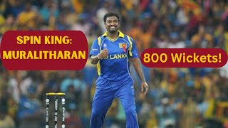 Muttiah Muralitharan The Greatest Spin Bowler in Cricket History [upl. by Karlie]