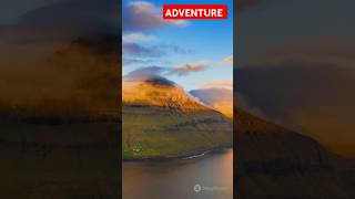 Faroe Islands प्रकृति का अनमोल खजाना shorts visit facts adventure beautiful [upl. by Terra355]