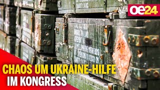 Chaos um UkraineHilfe im Kongress Kiew muss weiter warten [upl. by Phyllys]