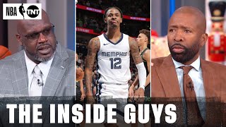 The Inside Crew Discuss Ja Morants Big Time GameWinner In His Return  NBA on TNT [upl. by Eeryn899]