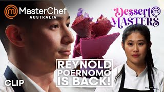 Reynold Poernomo Returns in Dessert Masters  MasterChef Australia  MasterChef World [upl. by Aninep]