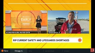 Spring Break Beach Safety ALA Live on AccuWeather [upl. by Hairem850]