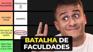 RANKING MELHORES CURSOS QUAL PROFISSÃO ESCOLHER [upl. by Phillie]