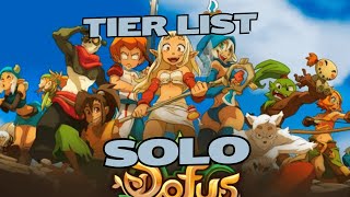 Dofus 271  Tier List des classes en PVM Solo sur Dofus [upl. by Secnirp]