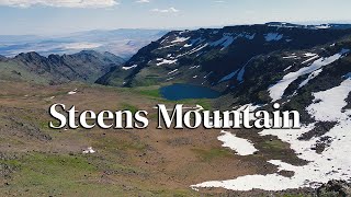 Hiking to Kiger Gorge Steens Mountain Summit amp Wildhorse Lake in 4K  Steens Mountain Wilderness [upl. by Aduhey]