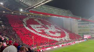 Achtelfinale DFBPokal  1FC Kaiserslautern  1FC Nürnberg  Choreo [upl. by Drape777]