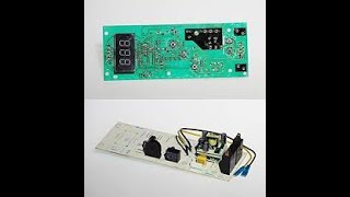 EL HORNO MICROONDAS CONOZCA SOBRE LA TARJETA ELECTRONICA DE CONTROL [upl. by Gintz]