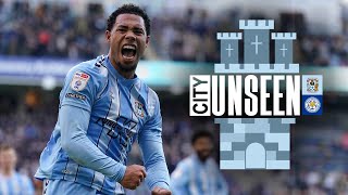 Coventry City fight from behind to TRIUMPH in M69 DERBY 🩵  City Unseen 📺  Leicester H [upl. by Eicyaj276]