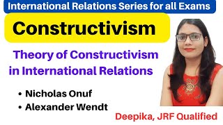 Constructivism in International Relations  International Relations Theories [upl. by Mailli141]