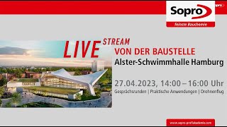 Sopro Live from the construction site Alster swimminghall  hamburg [upl. by Adgam]