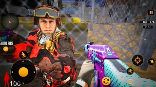 FPS Shooting Gun Strike War 2AndroidGamePlayPart3 [upl. by Lasser]