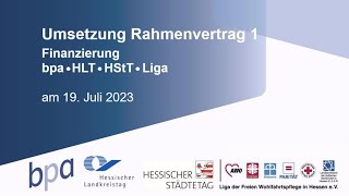 Umsetzung des Bundesteilhabegesetzes in Hessen  Rahmenvertrag 1  Schulung B  1 Teil [upl. by Kiley516]