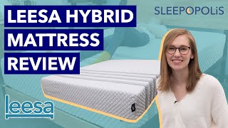 Leesa Sapira Hybrid Mattress Review  Comfort for Side Sleepers [upl. by Akselav273]