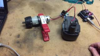 Drill motor for the DIY servo [upl. by Ainotal]