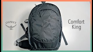 Osprey Farpoint 40 Travel Pack Review  comfiest travel backpack Ive ever used [upl. by Seitz]