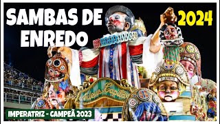 CD SAMBAS DE ENREDO 2024  RIO DE JANEIRO SAMBAS CAMPEÕES brasil carnaval2024 carnaval [upl. by Azrim474]