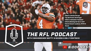 RFL Podcast Returns CS7 Week 5 Preview Predictions Bells amp More [upl. by Kraus784]