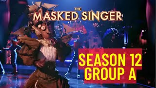 Masked Singer Group A Revealed  Season 12 [upl. by Newhall]