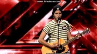 DK X Factor 2013 Frederik Dyrby Nielsen  Audition [upl. by Iznyl465]