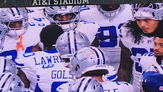 Demarcus Lawrence pregame speech to Dallas Cowboys before game vs New Orleans Saints 91524 [upl. by Zingale]