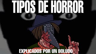 TIPOS de TERROR pero te los explica un boludito [upl. by Lleroj]