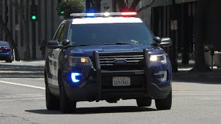 San Jose Police Dept FPIU Responding [upl. by Ateloj569]