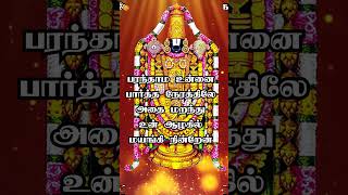 SATURDAY POWERFUL PERUMAL SONG  Lord Balaji Songs  Best Perumal Song Thirumalai Nayagane Lyrical [upl. by Madaih]