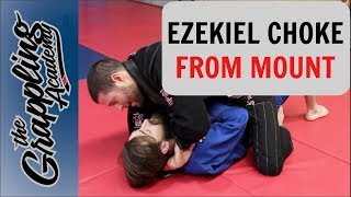 Ezekiel Choke  From Mount [upl. by Ssirk]