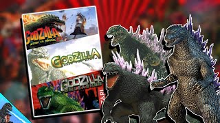 GojiFan93 Revisits  Godzilla Atari Pipeworks Trilogy [upl. by Zoltai]