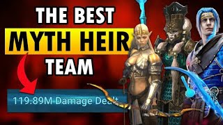 Myth Heir Ninja Clan Boss Team Raid Shadow Legends Free To Play [upl. by Idolem]