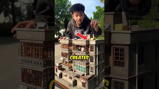 Insane Miniature Building Art🤯 [upl. by Inaboy]