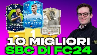 I MIGLIORI 10 GIOCATORI SBC DI FC 24 [upl. by Akerdal]