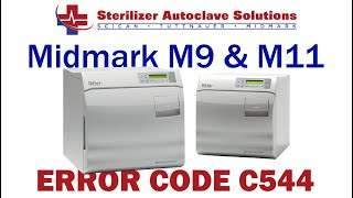 Midmark New Style M9 M11 Error Code C544 [upl. by Hamlet]