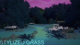 How to Create a Stylized Grass In Unreal Engine 5 and Autodesk Maya 2022 [upl. by Patterson]