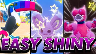 7 EASY SHINY POKEMON in The Indigo Disk Pokemon Scarlet and Violet DLC Pt 2 [upl. by Priest]