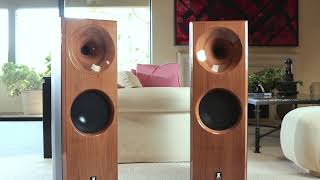 Zingali Acoustics  US Debut of Iconic Horn Loudspeaker [upl. by Lamrej]