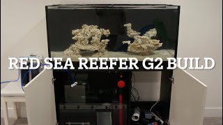 Red Sea Reefer G2 Reef Tank Build  Taking Delivery Unboxing and Initial Setup [upl. by Ahsial]