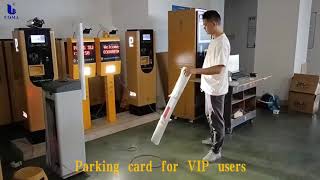 PARKING CARD FOR VIP USERS [upl. by Vacla]