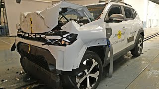 NEW Dacia Duster 2024 CRASH TEST  ★★★☆☆ [upl. by Waylon]