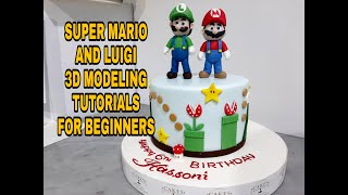 SUPER MARIO AND LUIGI BIRTHDAY CAKE IDEAS by LEaRN cake TV vlog  153 [upl. by Krutz]