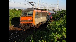 Nouvelle livrée pour les Z 23500 PACA et pelerin allemand [upl. by William]