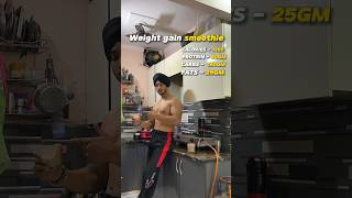 Homemade mass gainer shake recipe  shorts weightgainshake [upl. by Benioff]