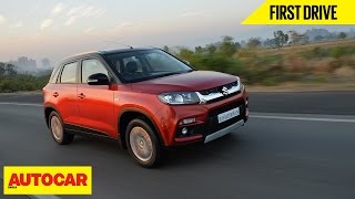 Maruti Vitara Brezza  First Drive  Autocar India [upl. by Arataj]