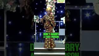 Dont marry a fake person  Dr Mrs Becky Enenche relationship marriage Dunamis [upl. by Siocnarf]