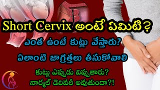 Short cervix during pregnancy in Telugu  Pregnancy care tips  Mom Geethas Tips [upl. by Carilyn511]