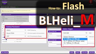 How to Flash BLHeliM [upl. by Enneiviv]