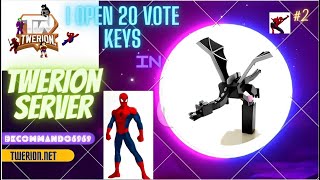 I Open 20 Vote Keys In Twerion Server [upl. by Desdamona]