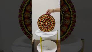 MANDALAs OVER CHATTER …art mandalaartlover dotmandala painting mandaladots [upl. by Rehpitsirhc358]